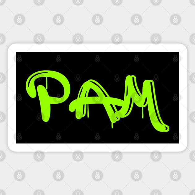 Pam Sticker by BjornCatssen